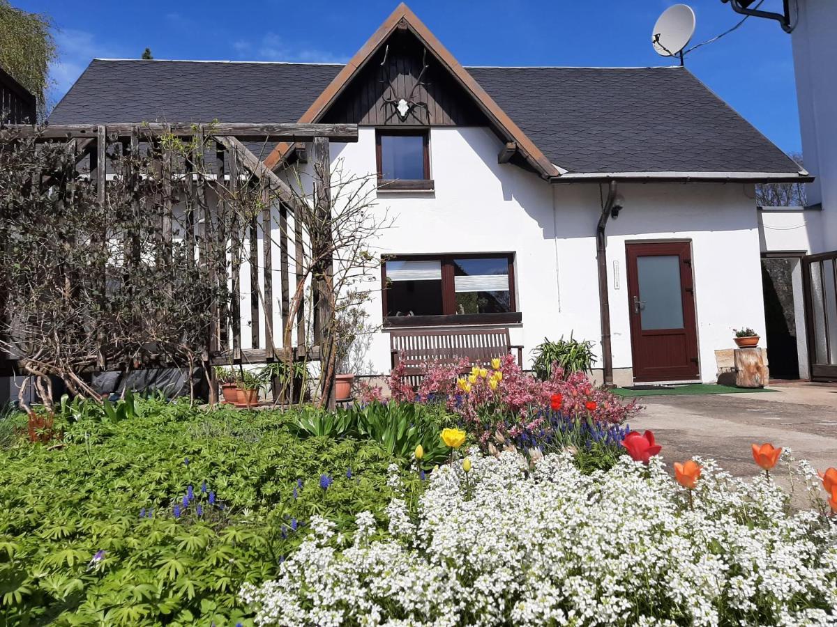 Ferienhaus Schoene Hohnstein Bagian luar foto